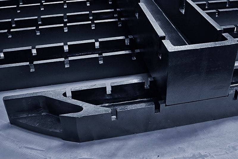 Kastenrinnenverteiler aus KERA für den Einsatz in verschiedenen Prozessstufen
