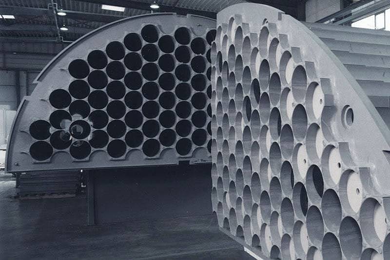 Vergleich von normalen und leitfähigen Rohrbündeln