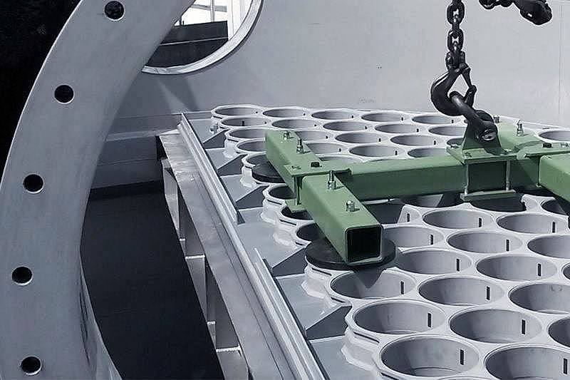 Filtergehäuse mit Rohrbündel