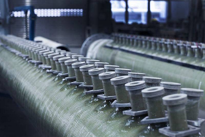 Header für den Chlor-Alkali-Elektrolyseprozess