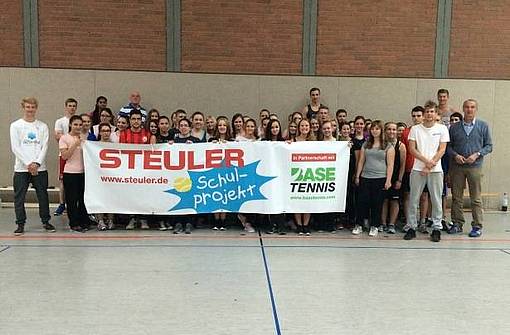 Das Steuler-Schulprojekt mit Base Tennis an der BBS Montabaur